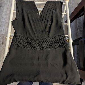 Elegant Black Sleeveless Dress